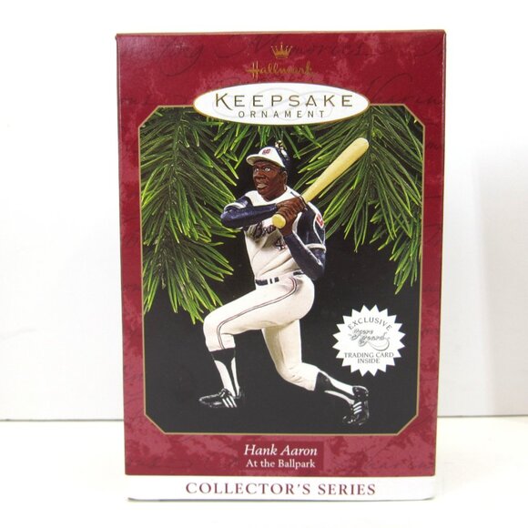 Hallmark Keepsake Ornament Collector's Series Baseball Players Lot of 3 Read - Picture 2 of 8